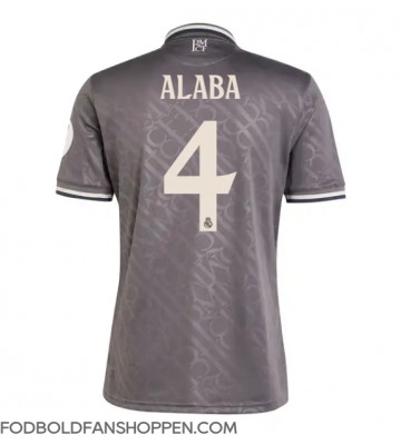 Real Madrid David Alaba #4 Tredjetrøje 2024-25 Kortærmet